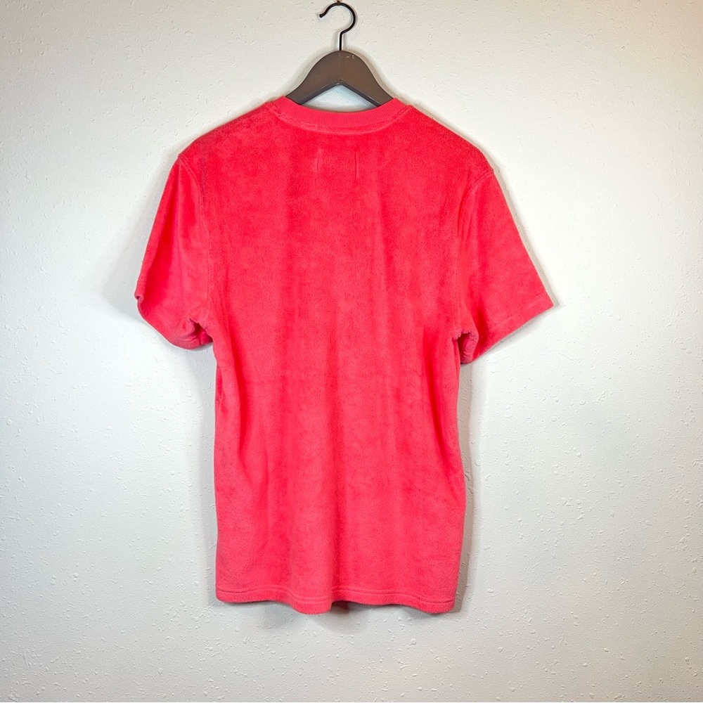 UGG Men’s Mathew Crew Neck Unisex Salmon Short Sleeve Top Size Medium NWT - Picture 5 of 12